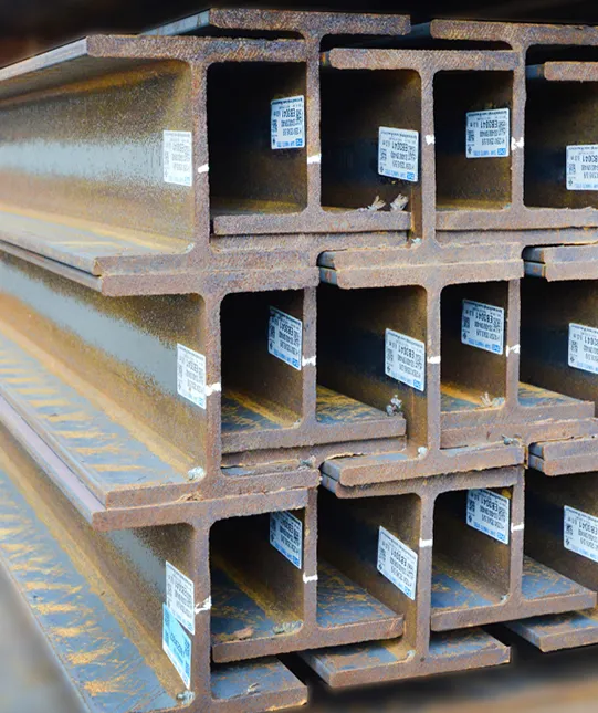 Viga de acero laminada en caliente